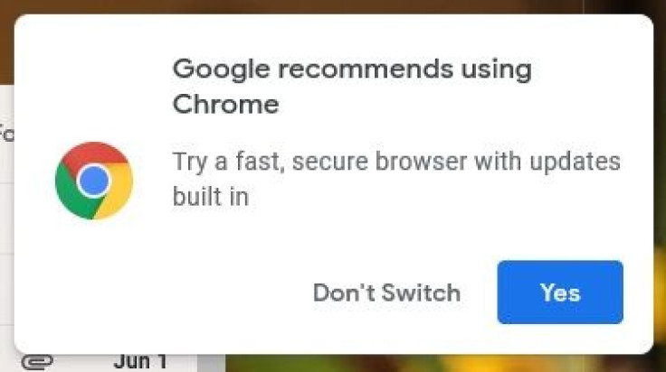 Chrome recommendation