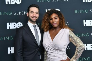 Reddit co-founder Alexis Ohanian and his wife Serena Williams attend the HBO New York Premiere of "Being Serena" in New York in 2018