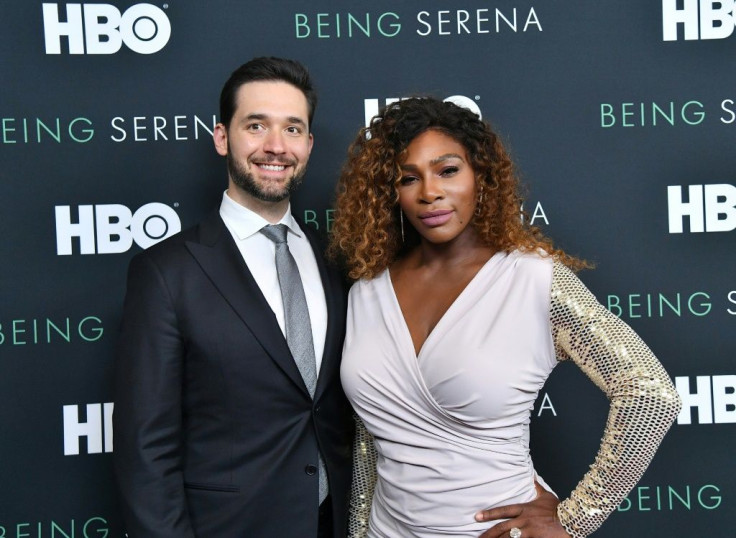 Reddit co-founder Alexis Ohanian and his wife Serena Williams attend the HBO New York Premiere of "Being Serena" in New York in 2018