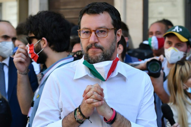 Matteo Salvini, the leader of the far-right League party, is seeing a weakening of support among Italians