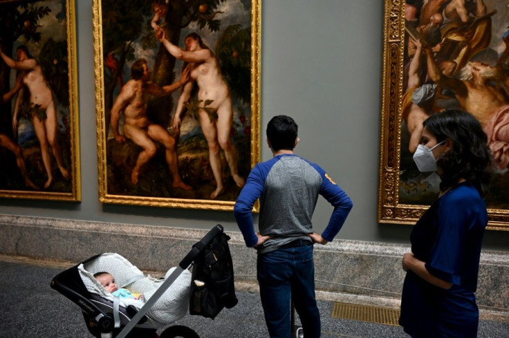 The Prado Museum in Madrid reopened to limited numbers of visitors