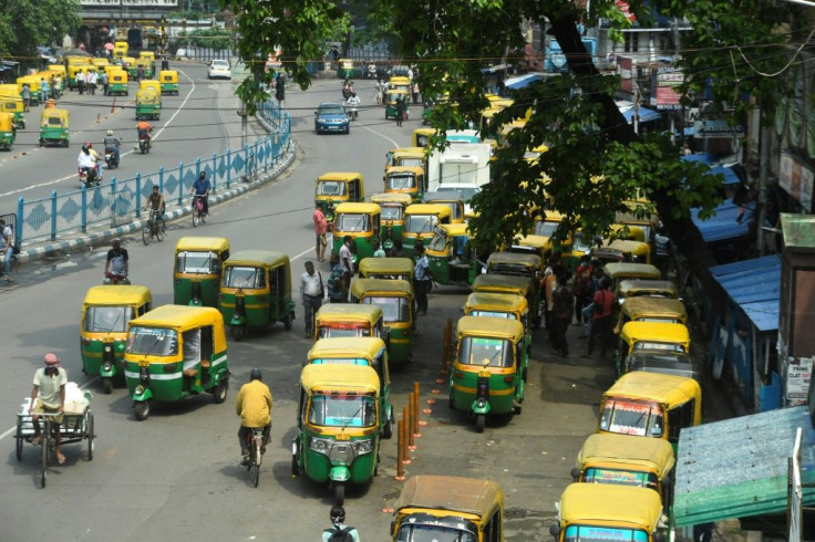 India's familiar auto rickshaws returned to the streets in Kolkata after lockdown restrictions were eased