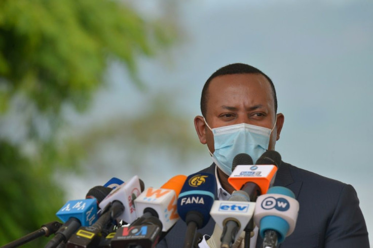 Ehiopian Prime Minister Abiy Ahmed, pictured last week at a tree-planting ceremony