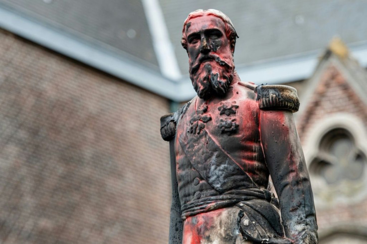A statue of Belgium's King Leopold II has been taken down in Antwerp as protests grow over his brutal colonial legacy