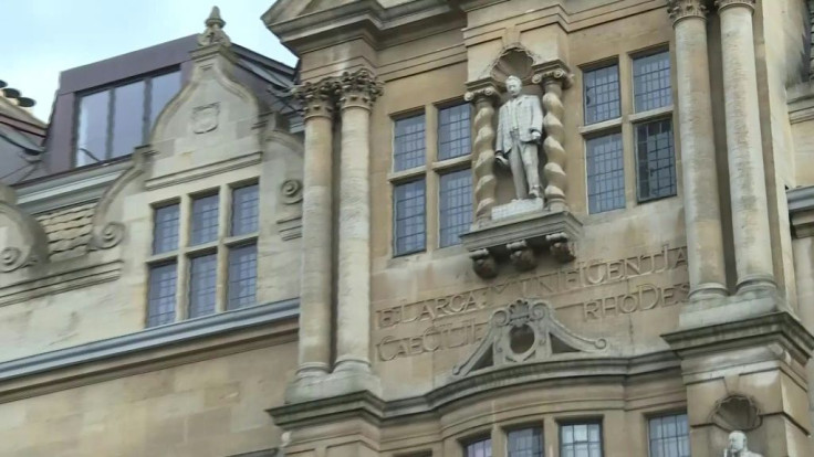 IMAGESProtesters gather at Oxford University to campaign for the removal of a statue of 19th-century British imperialist Cecil Rhodes. Rhodes claimed the region of Rhodesia (now Zimbabwe and Zambia) on behalf of the Crown in the late 19th century. The pro