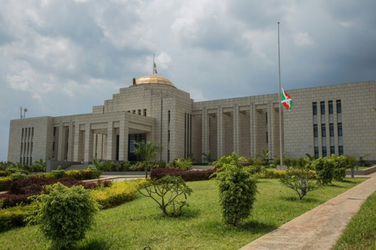 Burundi's national flags were set at half-mast at government buildings