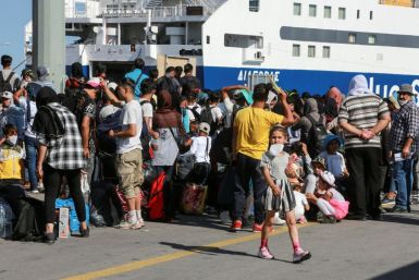 The Greek government had planned to relocate to the mainland over 2,300 asylum seekers from island camps but the operation has been delayed by the pandemic