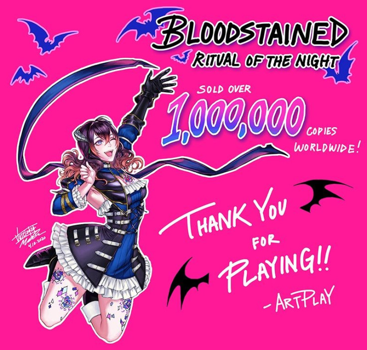 Bloodstained 1M thanks