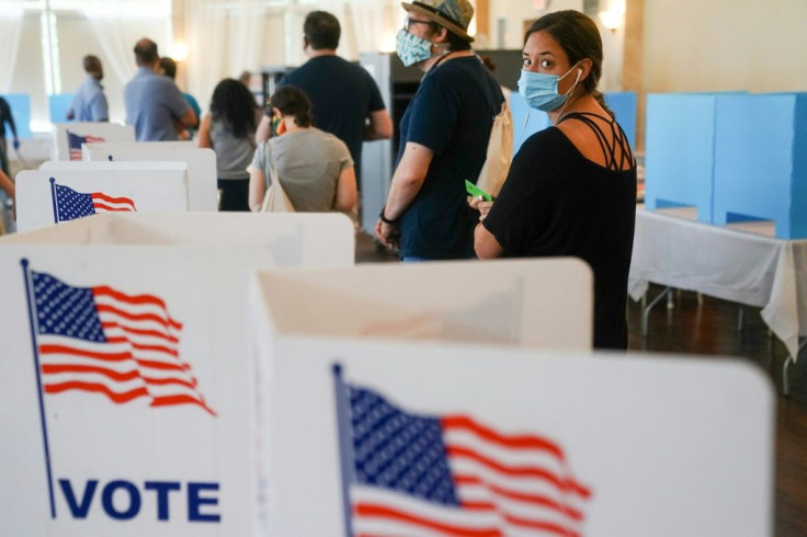 People waited for hours on June 9, 2020 to vote in Georgia's primary election