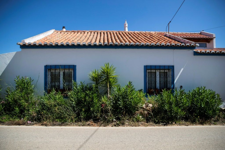 Picture shows the house near Lagos on the Algarve where a German suspect in the Madeleine McCann case was living when she disappeared in 2007