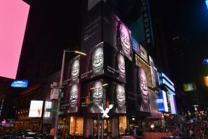 The move comes after years of criticism over a lack of diversity among the Academy of Motion Picture Arts and Sciences' members; Times Square billboards display a portrait of US actress Whoopi Goldberg