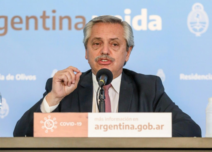 President Alberto Fernandez said Argentina would improve its debt-repayment offer