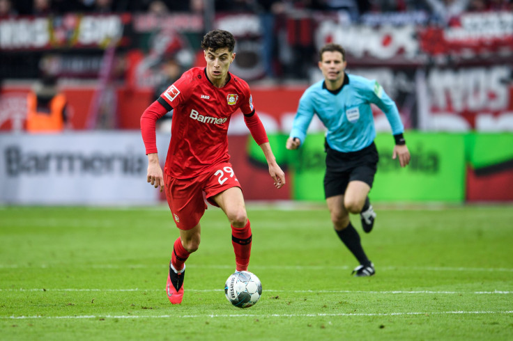 Kai Havertz of Leverkusen