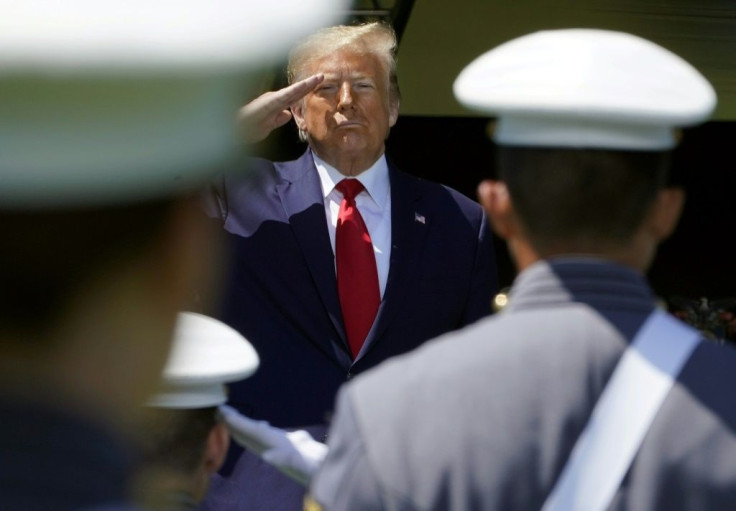 In his address to West Point cadets US President Donald Trump made no direct mention of the recent racial turmoil