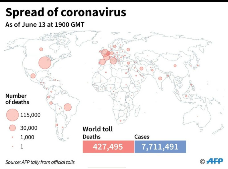 At least 429,000 people worldwide have died from the respiratory illness