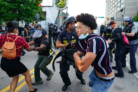 Protests like this one from June 9 have roiled Atlanta since the death of George Floyd
