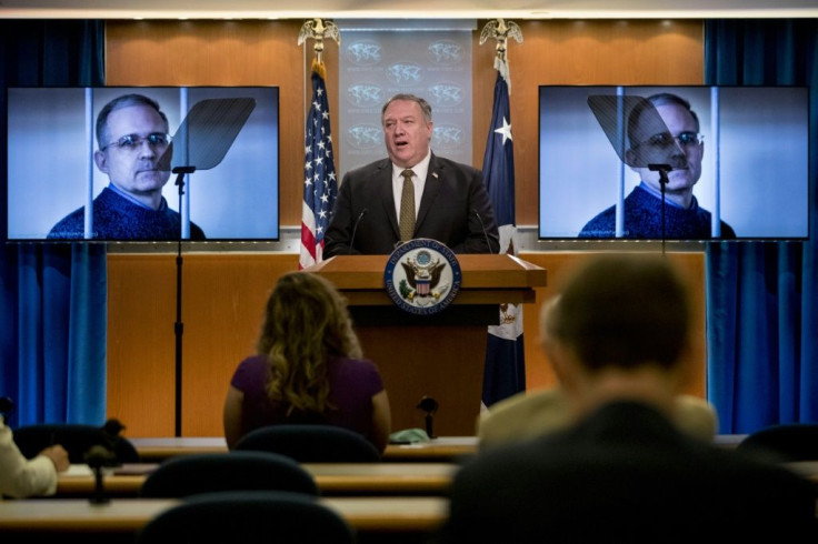 US Secretary of State Mike Pompeo tweeted: 'We demand Paul's release.'