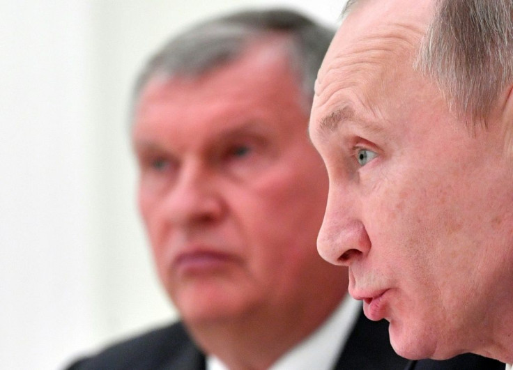 The departing editors say editor-in-chief Shmarov interfered with their coverage of both Putin and oil giant Rosneft, run by Putin's top ally Igor Sechin (also pictured)