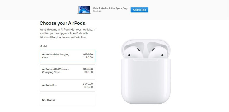 AirPods + Mac promo