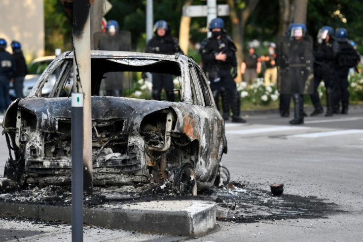 Monday's violence in Dijon was the fourth consecutive night of unrest