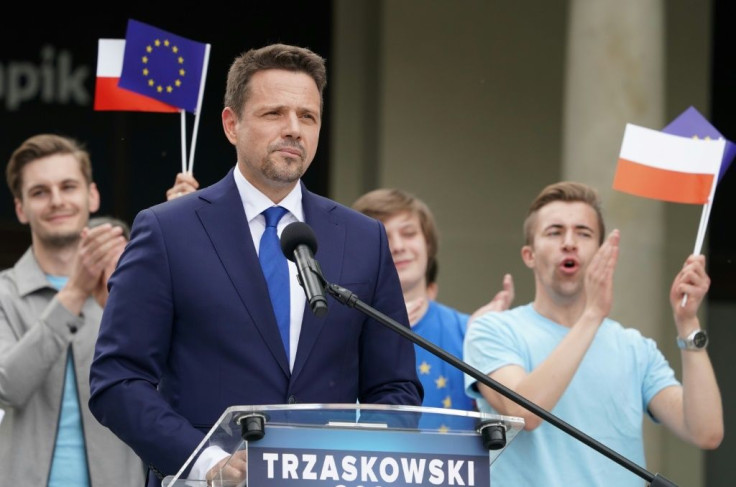 The challenger Trzaskowski takes a more liberal line on gay rights and is open to the issue of compensation for citizens, including Jews, who had their assets seized during WWII