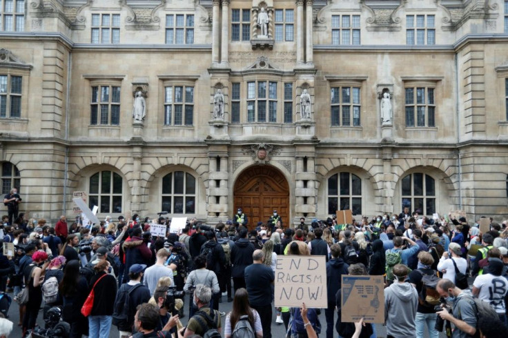 The campaign to remove the statue was reinvigorated by the global explosion of Black Lives Matter demonstrations after the killing of George Floyd in the US