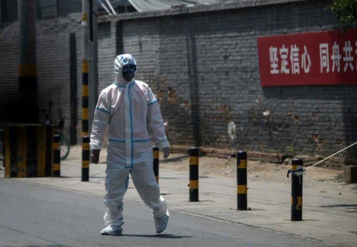 Around 30 residential compounds are under lockdown in Beijing to try and control the spread of the virus