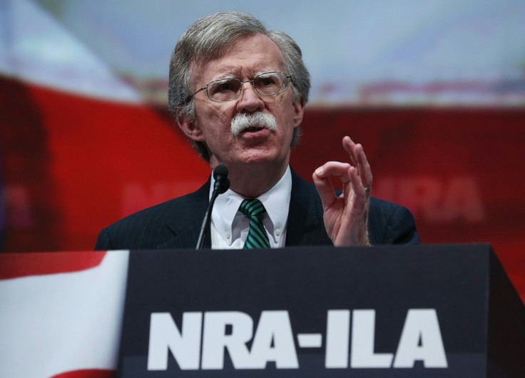 John Bolton, who has flirted with a presidential run, speaks at a meeting of the National Rifle Association in Houston in 2013