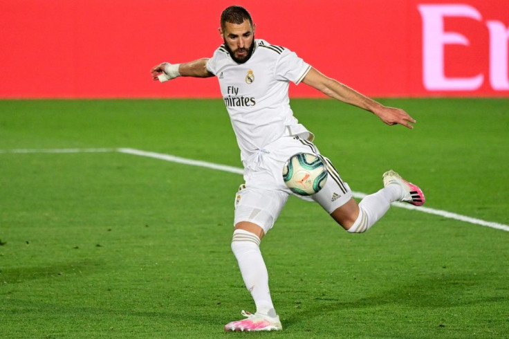 Karim Benzema scored twice as Real Madrid beat Valencia 3-0 on Thursday.