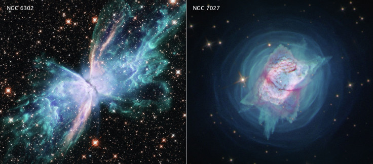 NGC 6302 and NGC 7027
