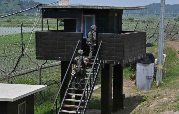 A South Korean guard post in the border city of Paju. Analysts say the North may be seeking to manufacture a crisis to increase pressure on the South to extract concessions