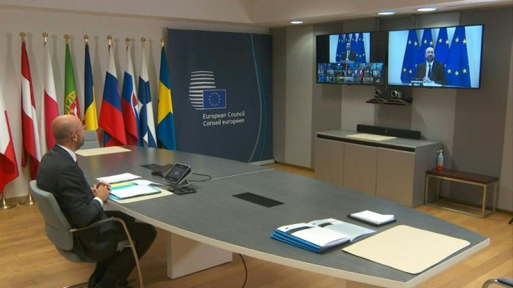 EU Summit on economic rescue plan is held via videoconference