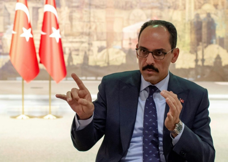 Turkey's Presidential Spokesperson Ä°brahim KalÄ±n, seen here last year, says Haftar's forces need to pull back from Sirte