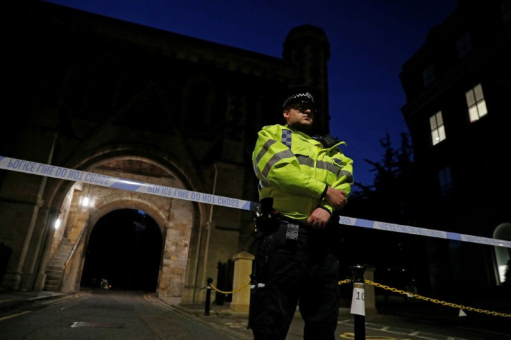 Police have sealed off the scene of a 'serious incident' in the southern English city of Reading