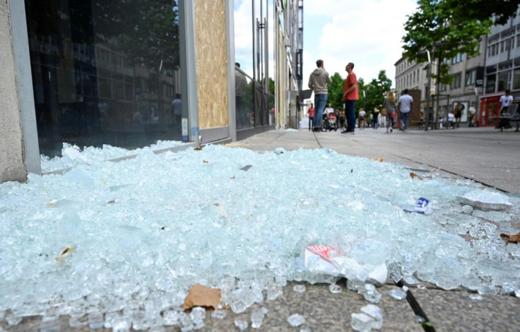 In all, nine shops were looted while 14 others suffered damage such as broken windows