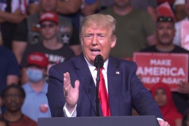 SOUNDBITE At his first rally since the pandemic hit the country, US President Donald Trump says he is encouraging health officials in his administration to slow down testing, arguing that increased tests lead to more cases being discovered. The president 
