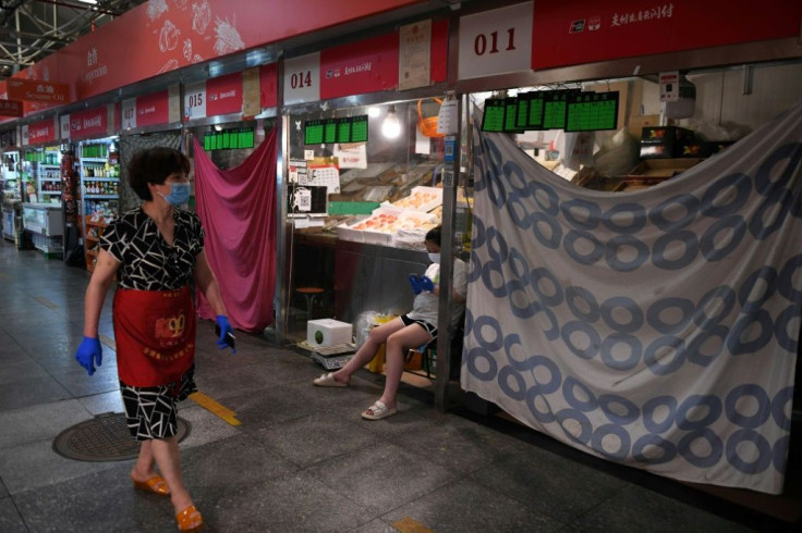 Beijing has clamped down onj food markets in a bid to control an outbreak