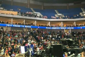 IMAGESUS President Donald Trump's first campaign rally since the start of the pandemic in Tulsa, Oklahoma was marred by empty seats.