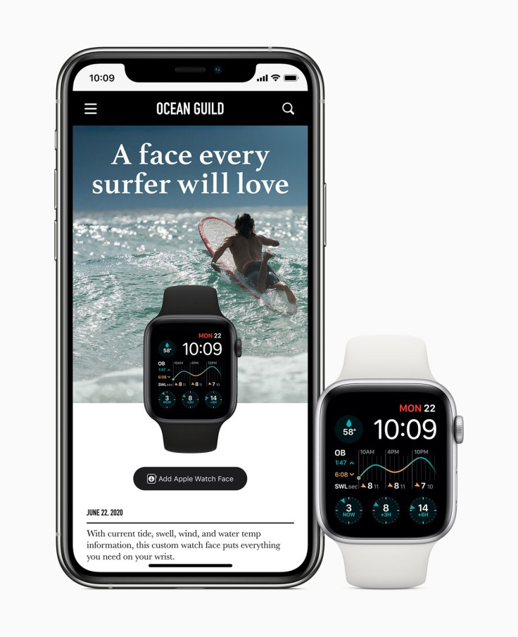 watchOS 7 face discovery