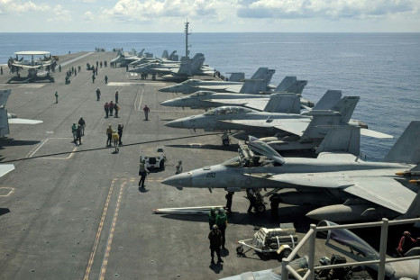 The United States runs regular operations in the South China Sea