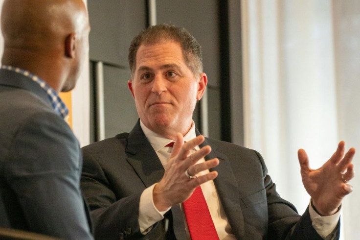 CEO and founder of Dell Technologies, Michael Dell (R, pictured 2019), has been seeking to re-energize the firm, which fell behind when consumers turned to mobile devices instead of PCs