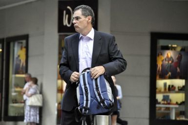 businessman business travel backpack