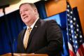 US Secretary of State Mike Pompeo tells a news conference that he hopes for a resolution soon with Sudan