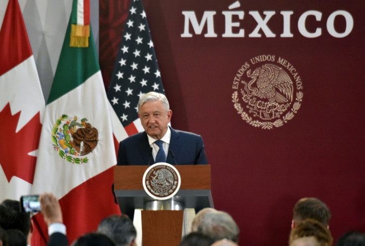 Mexico President Andres Manuel Lopez Obrador, pictured in December 2019, says it is important to meet Trump to get the new trade deal up and running