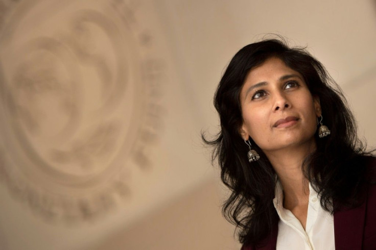 IMF chief economist Gita Gopinath said warned the coronavirus crisis is not over and more government support will be needed