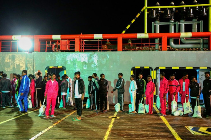 Amid the coronavirus pandemic, Algerians and Tunisians are more determined than ever to reach Europe. Here, migrants rescued in the  Mediterranean arrive at Zarzis harbour in southern Tunisia