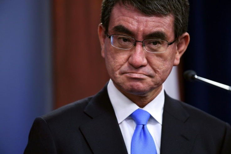 Japanese Defence Minister Taro Kono apologised that the situation with Aegis Ashore 'has come to this'