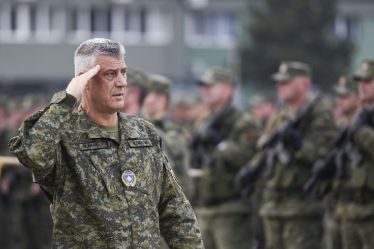 Prosecutors accuse Kosovo President Hashim Thaci of trying to obstruct the work of the tribunal