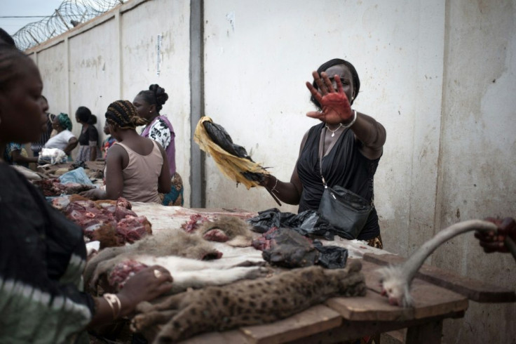 Bushmeat -- wild animals that are killed and butchered for their meat -- is considered a potential source of Ebola