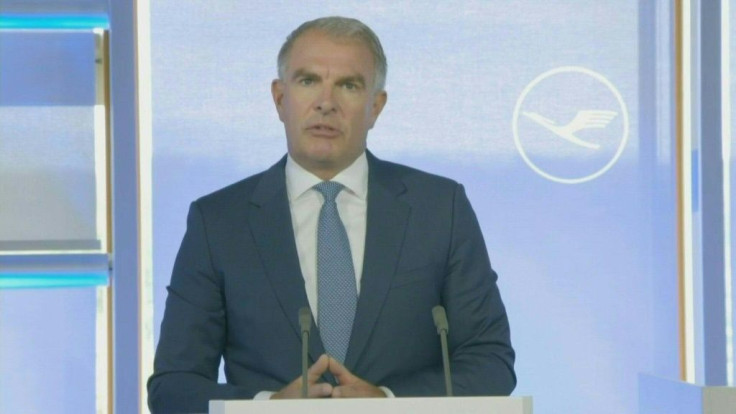 German airline Lufthansa's CEO, Carsten Spohr, pleads with shareholders to save the company